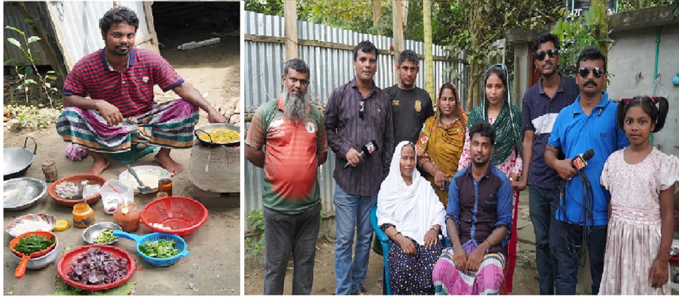 সলঙ্গায় ব্যতিক্রমী খাবার: পাঙ্গাস মাছের পায়েস