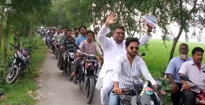 পাঁচবিবির বাগজানায় গণসংযোগ, পথসভা ও লিফলেট বিতরণ