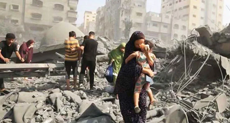 গাজায় ইসরাইলি হামলায় আরও ১০ ফিলিস্তিনি নিহত