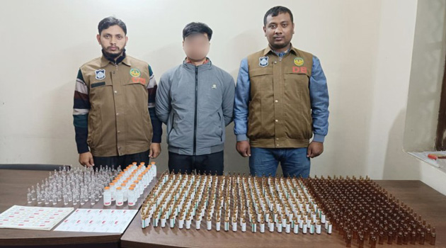 রাজশাহীতে ভেজাল ঔষধ সহ গ্রেপ্তার ১