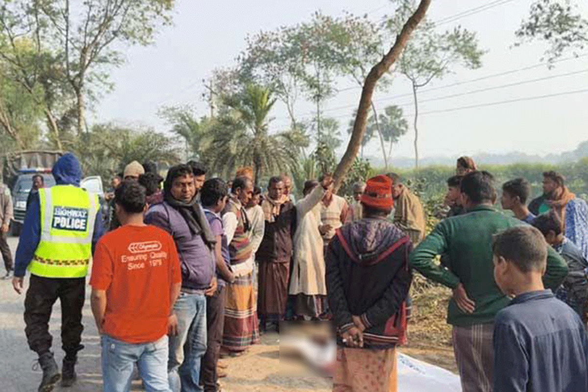 শৈলকুপায় ট্রাকচাপায় বাইসাইকেল চালক নিহত