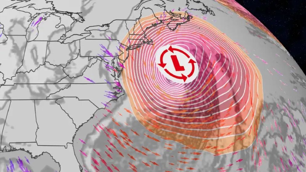 শীতকালীন ‘বোম্ব সাইক্লোন’ আঘাত হানতে পারে যে এলাকায়