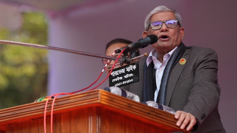 একটি দল কুৎসা রটাচ্ছে, এরা মানুষের ভোট পাবে না: মির্জা ফখরুল