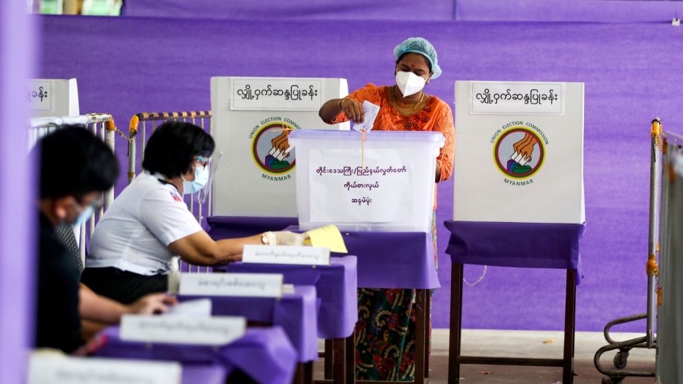 মিয়ানমারে জান্তার ‘সাজানো’ নির্বাচন সম্পন্ন