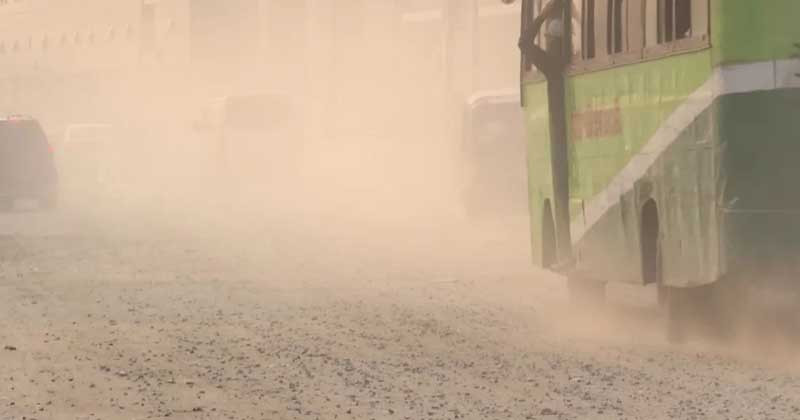 ঢাকার বাতাস আজ ‘অস্বাস্থ্যকর’