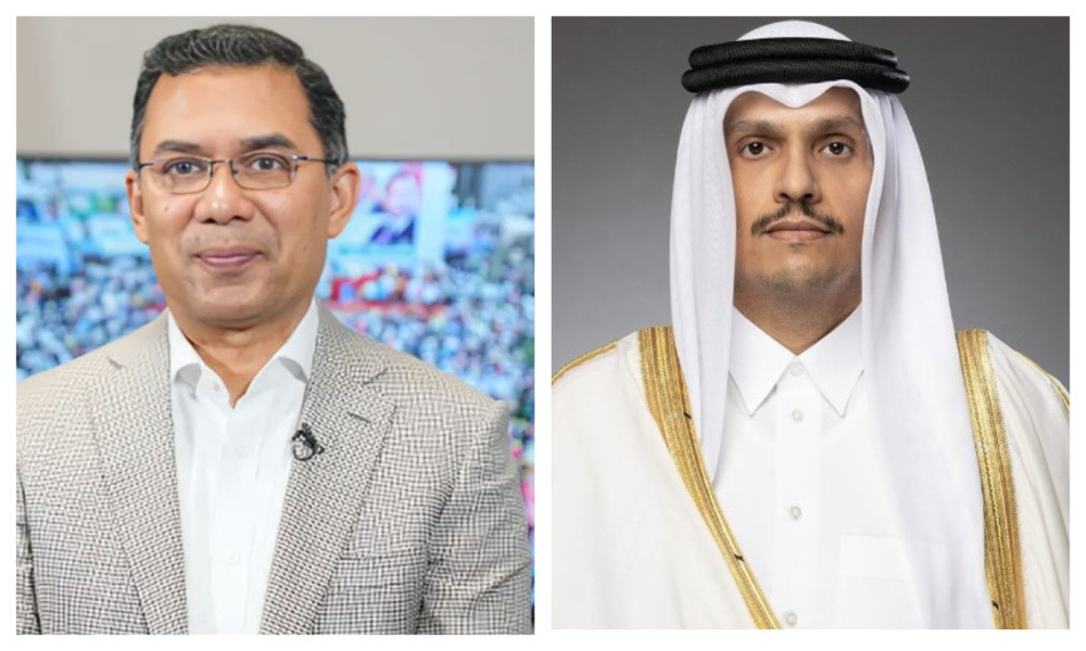 তারেক রহমানকে অভিনন্দন জানালেন কাতারের প্রধানমন্ত্রী