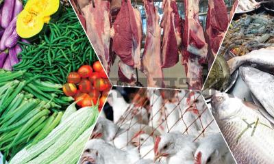 সবজি বাজারে স্বস্তি মিললেও দাপট কমেনি মাছ-মাংসের
