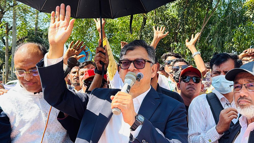 ধর্মের ভিত্তিতে রাজনৈতিক বিভাজন করতে চায় স্বাধীনতাবিরোধীরা: সালাহউদ্দিন