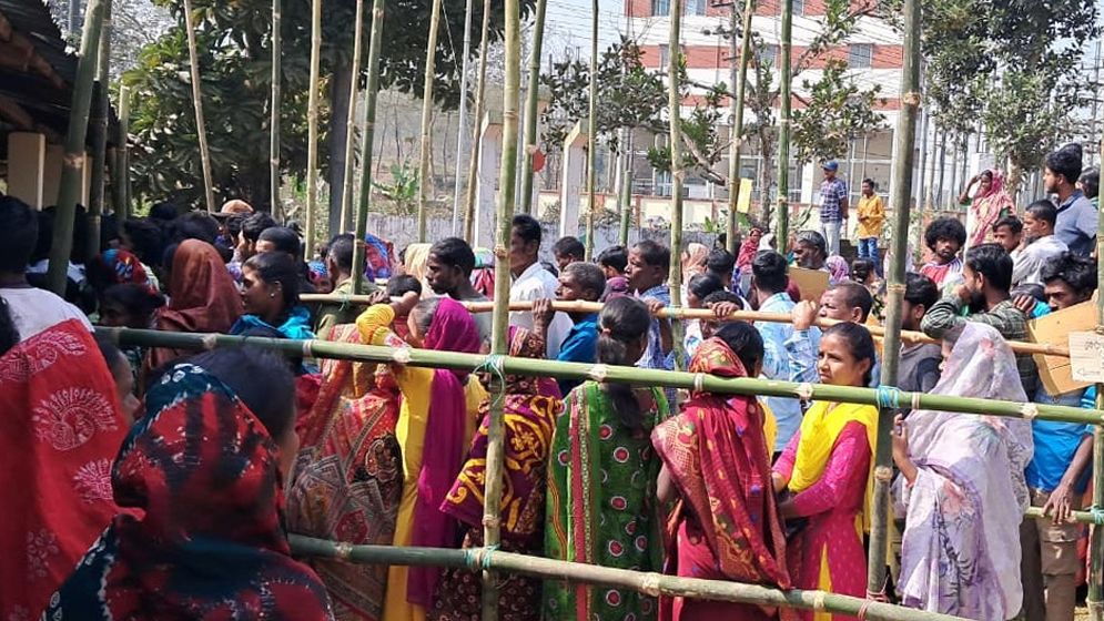 সিলেটে সাড়ে ছয় ঘণ্টায় ভোট পড়েছে ৩৫ শতাংশ