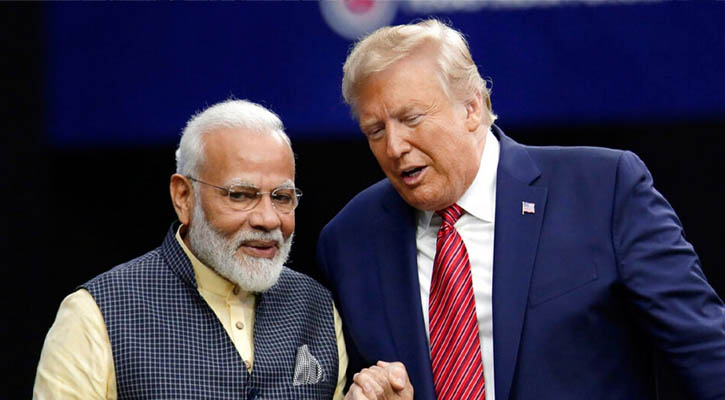 ভারতের ওপর থেকে অতিরিক্ত ২৫ শতাংশ শুল্ক প্রত্যাহার করে নিলেন ট্রাম্প