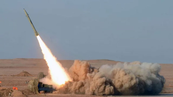 ইসরাইলে ক্ষেপণাস্ত্র হামলা হুথির