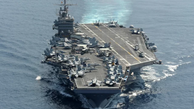 মার্কিন রণতরী আব্রাহাম লিঙ্কনকে ‘পলাতক’ ঘোষণা করল ইরান