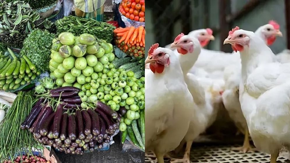 রোজায় সবজিতে স্বস্তি মিললেও অস্বাভাবিক হারে বেড়েছে মুরগির দাম