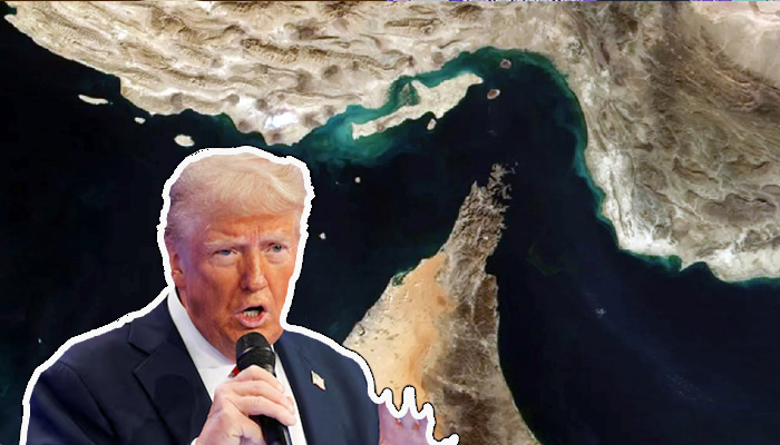 হরমুজ প্রণালিকে ‘ট্রাম্প প্রণালি’ বললেন মার্কিন প্রেসিডেন্ট