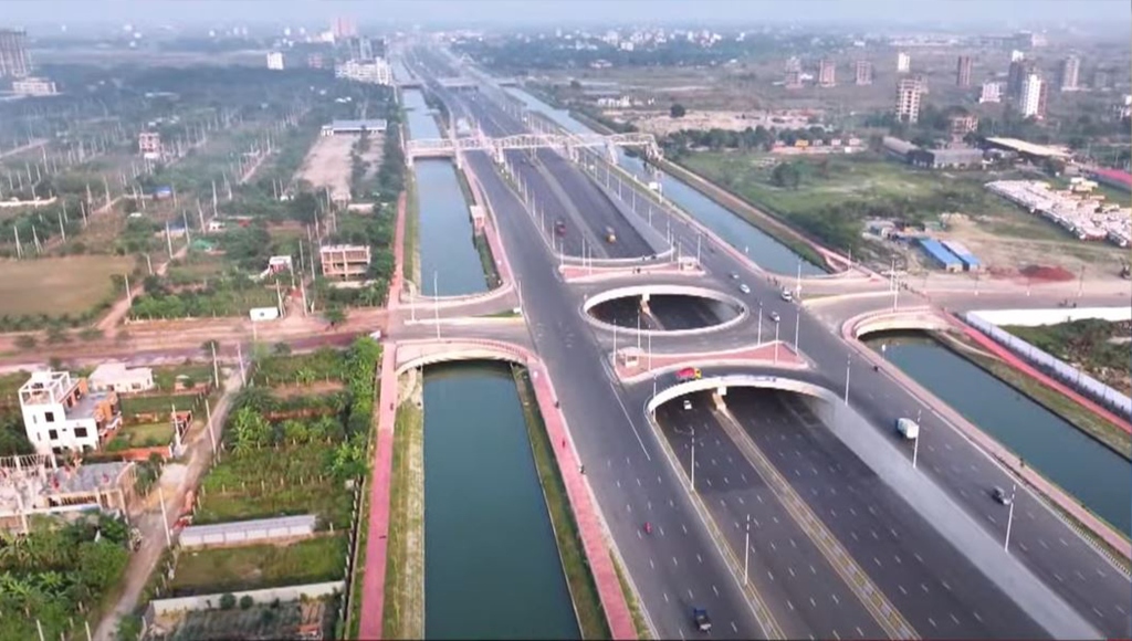 ঢাকা জেলার অংশ হলো পূর্বাচল