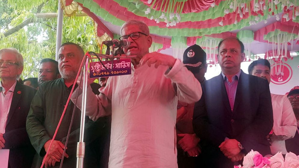 কোনো এক ব্যক্তির নির্দেশে মুক্তিযুদ্ধ হয়নি: মির্জা ফখরুল