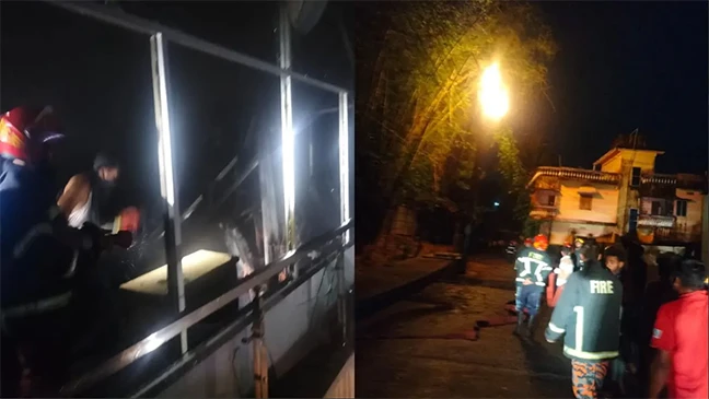 সিলেট আন্তর্জাতিক বিমানবন্দরের সার্ভার রুমে আগুন