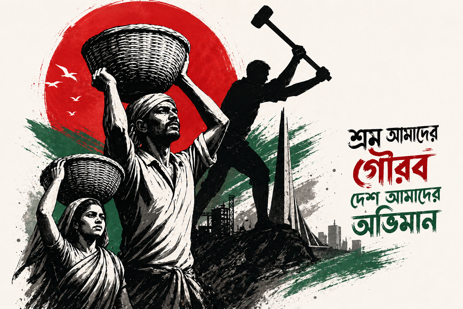 আজ মহান মে দিবস